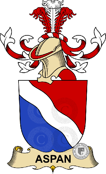 Coat of arms of family Aspan