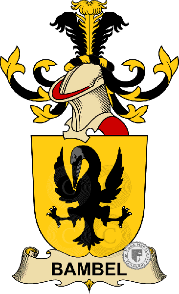 Coat of arms of family Bambel