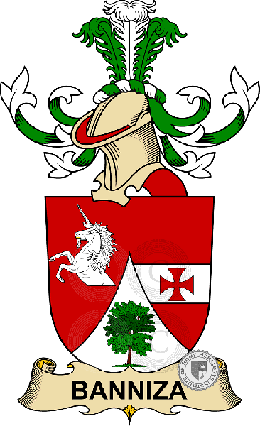 Coat of arms of family Banniza