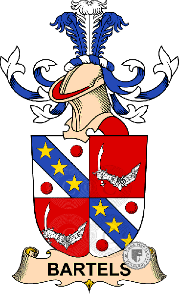 Coat of arms of family Bartels
