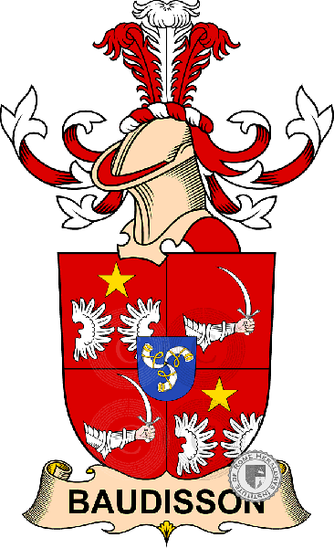 Coat of arms of family Baudissin