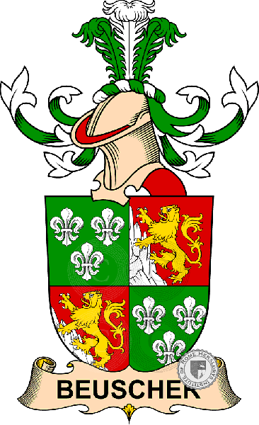 Coat of arms of family Beuscher