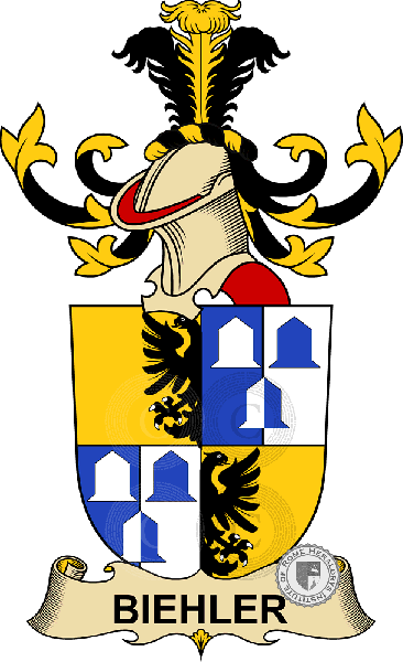 Wappen der Familie Biehler de Biehlersee