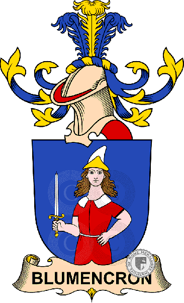 Coat of arms of family Blumencron
