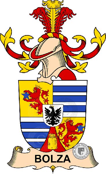 Coat of arms of family Bolza
