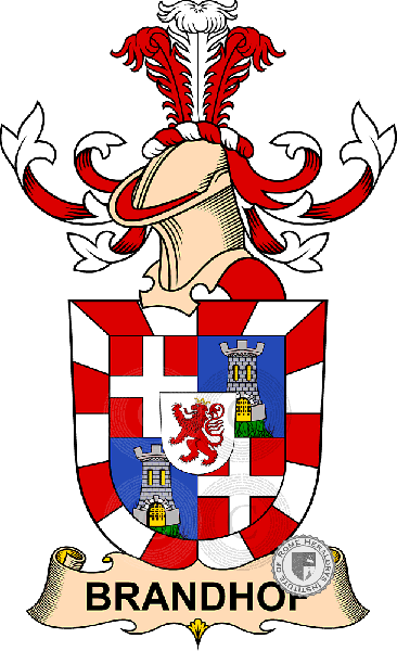 Wappen der Familie Brandhof