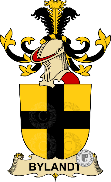 Coat of arms of family Bylandt