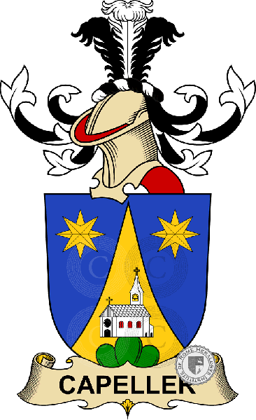 Coat of arms of family Capeller