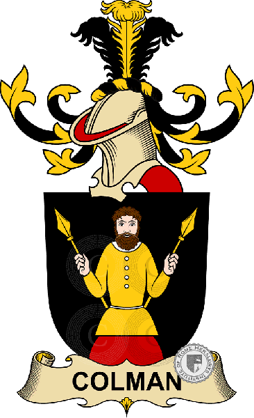 Wappen der Familie Colman