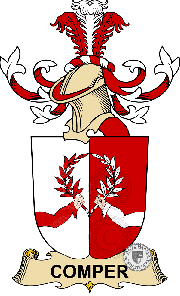 Coat of arms of family Comper