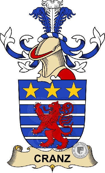 Coat of arms of family Cranz