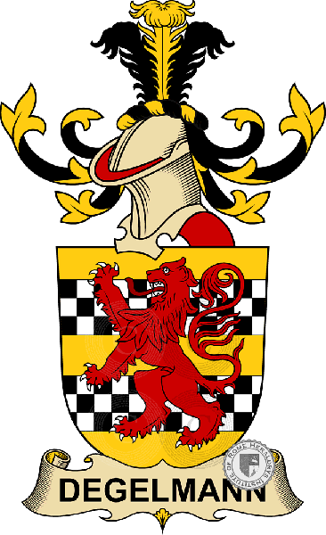 Wappen der Familie Degelmann