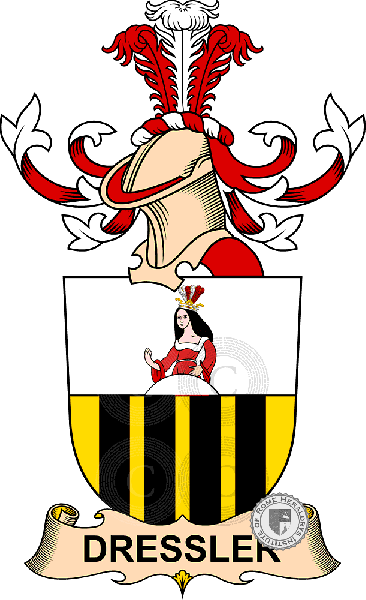 Coat of arms of family Dressler