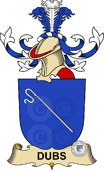 Coat of arms of family Dubs