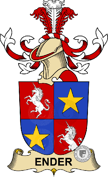 Coat of arms of family Ender