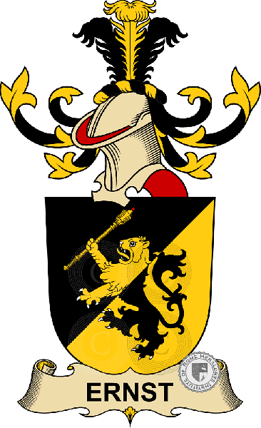 Coat of arms of family Ernst