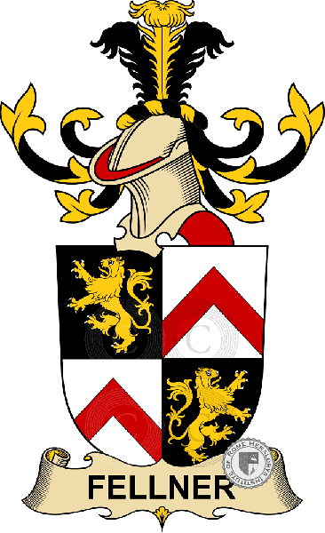 Coat of arms of family Fellner