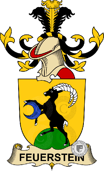 Wappen der Familie Feuerstein