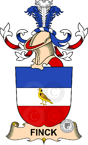 Coat of arms of family Finck