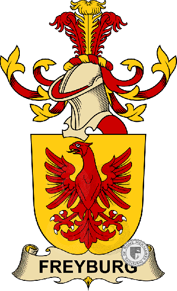 Coat of arms of family Freyburg