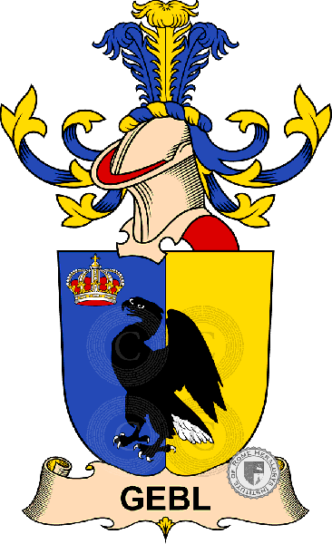 Wappen der Familie Gebl