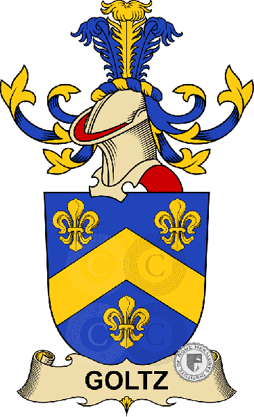 Coat of arms of family Goltz