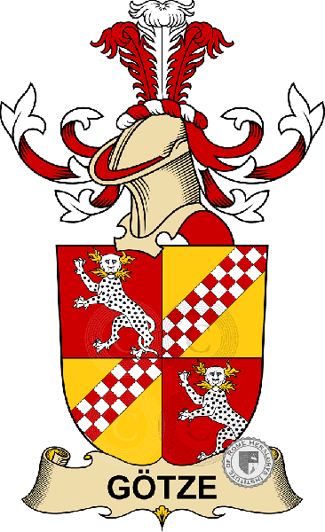 Coat of arms of family Götze