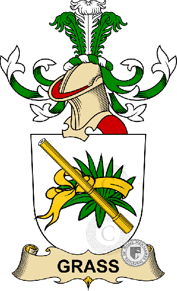Coat of arms of family Grass