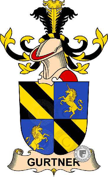 Coat of arms of family Gurtner