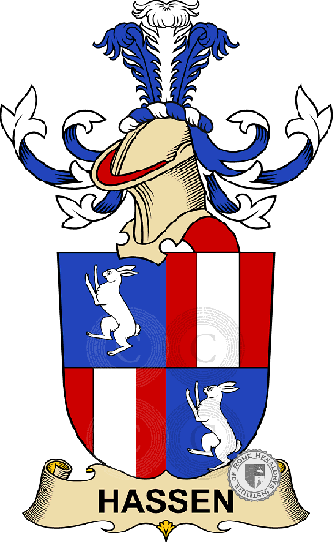 Coat of arms of family Hassen