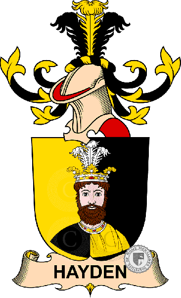 Coat of arms of family Hayden (de Gundersdorf)