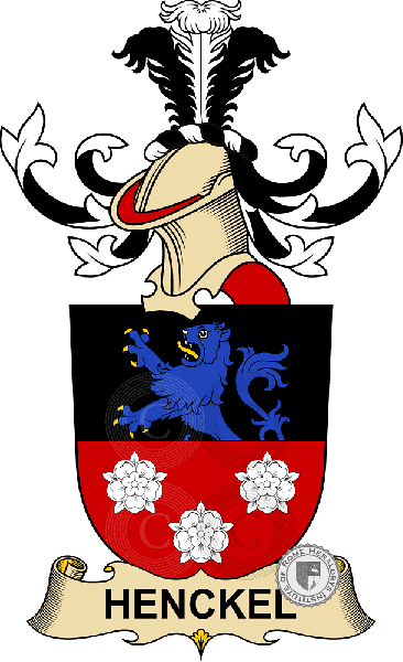 Coat of arms of family Henckel