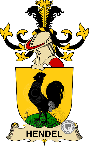 Coat of arms of family Hendel
