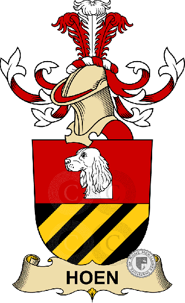 Wappen der Familie Hoen