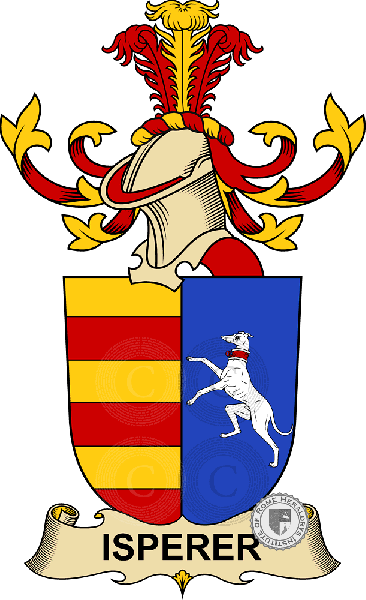 Coat of arms of family Isperer