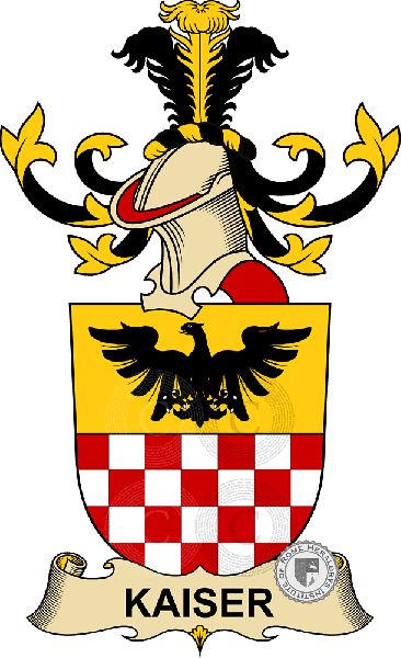 Coat of arms of family Kaiser