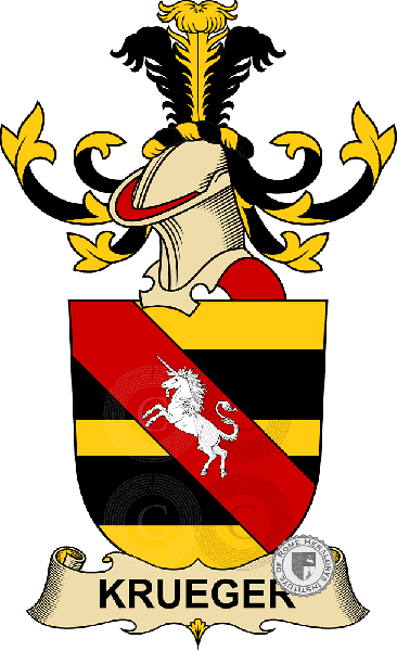 Wappen der Familie Krueger