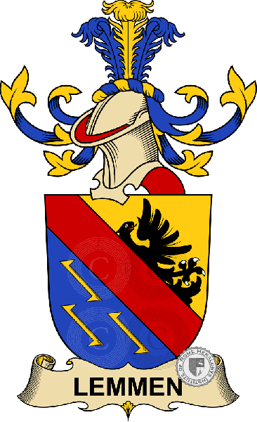 Coat of arms of family Lemmen