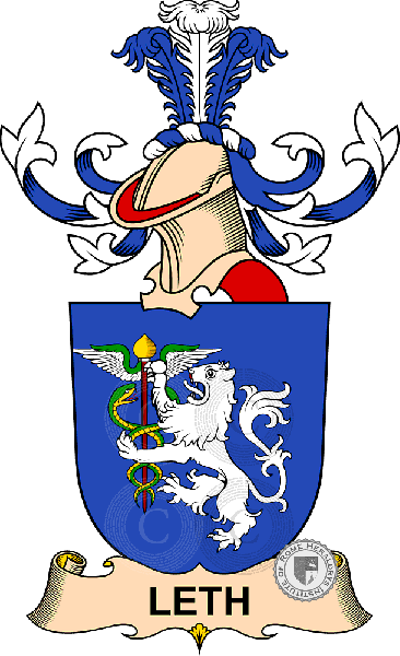 Coat of arms of family Leth (de Lethenau)