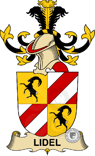 Wappen der Familie Lidel