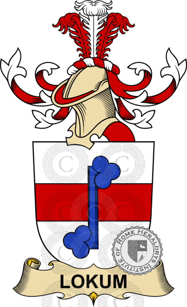 Wappen der Familie Lokum