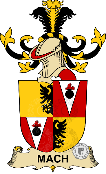 Coat of arms of family Mach