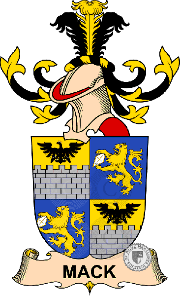 Coat of arms of family Mack