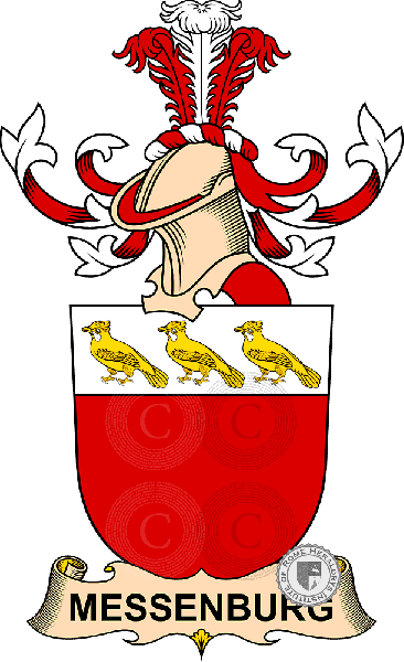 Coat of arms of family Messenburg