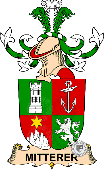 Coat of arms of family Mitterer