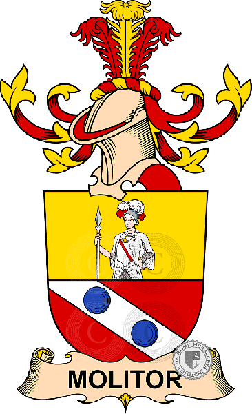 Coat of arms of family Molitor