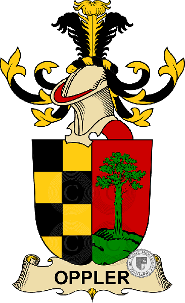 Coat of arms of family Oppler