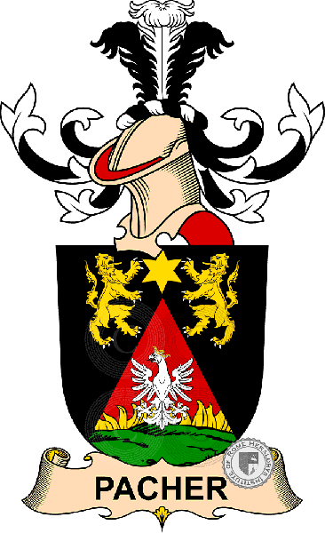 Coat of arms of family Pacher