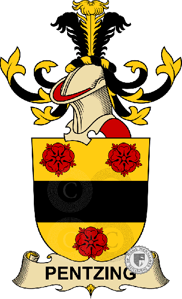Wappen der Familie Pentzing