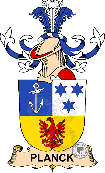 Coat of arms of family Planck